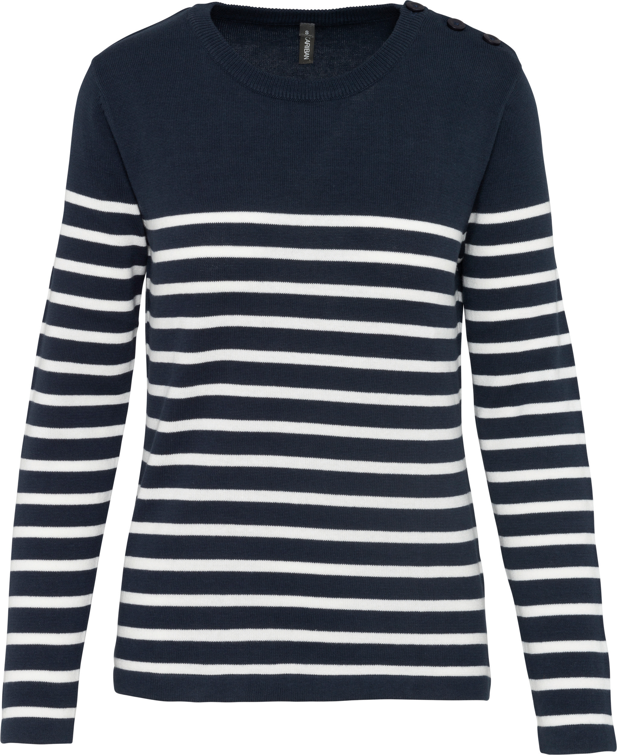 Kariban K990 - Pull Marin Femme Élégant Kariban K990
