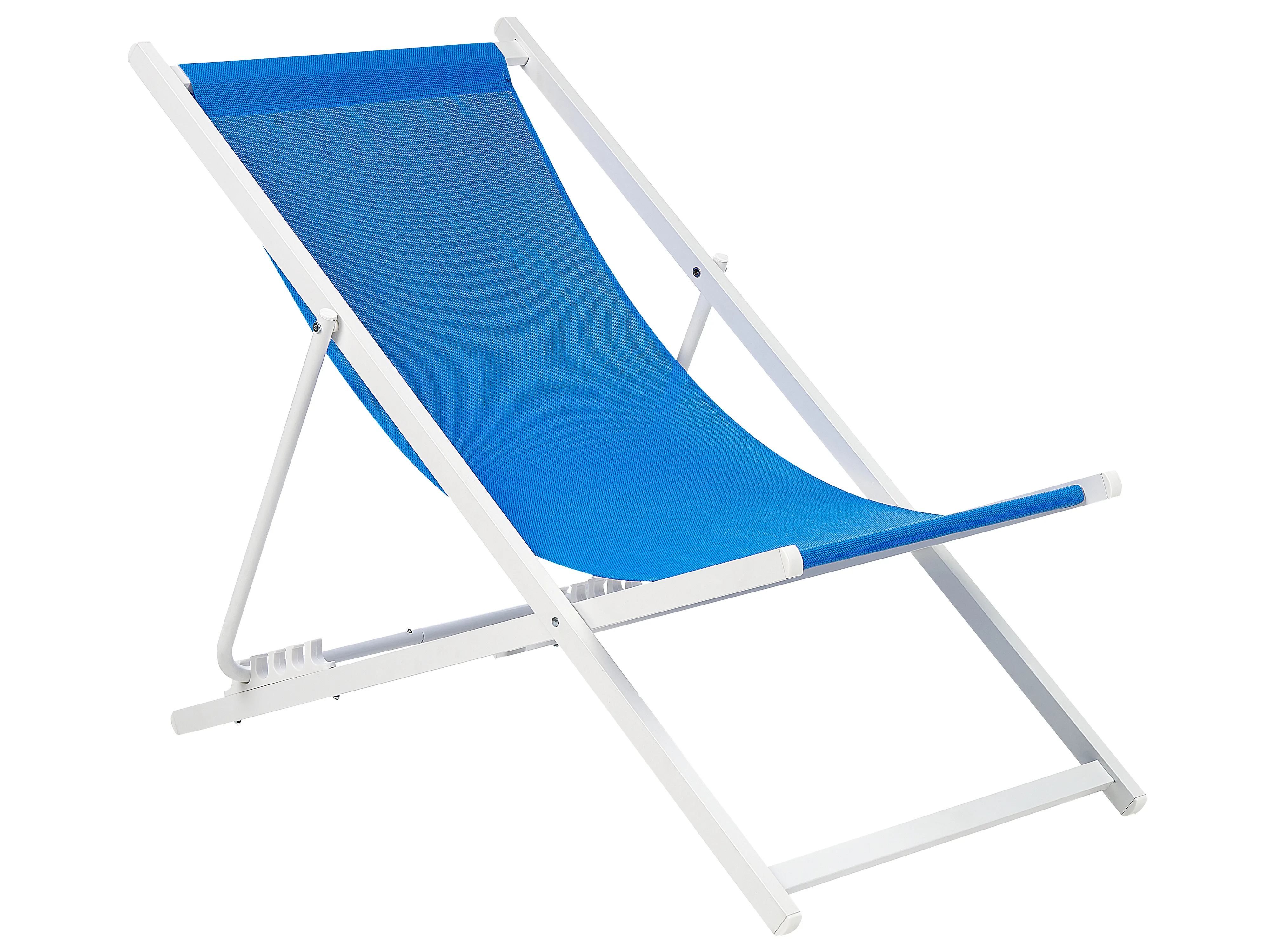 Inklapbare ligstoel LOCRI II Metaal Blauw