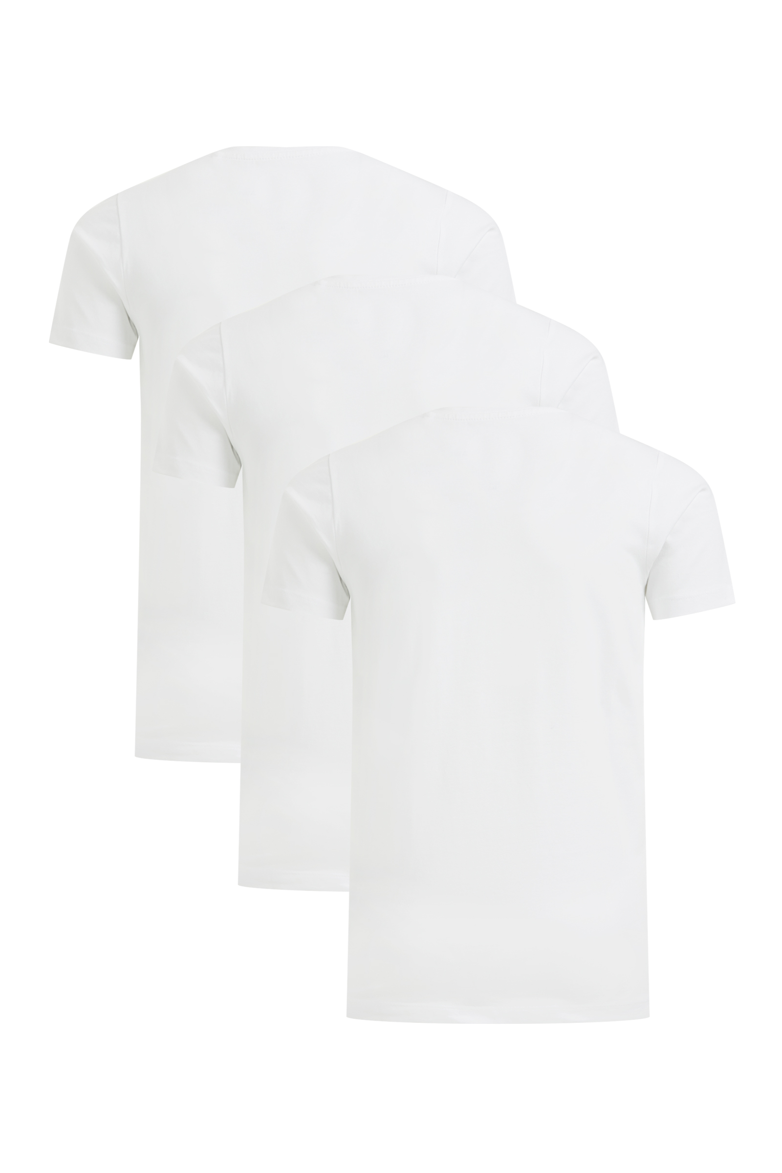 Jongens T-shirt, 3-pack WE Fashion Wit