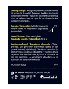 Lucovitaal Visolie Omega 3 Mini Softgels 60SG