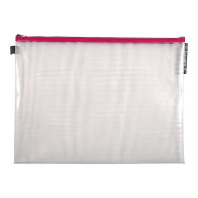 Exacompta - Pochette à fermeture éclair en plastique souple - A3 - disponible dans différentes couleurs