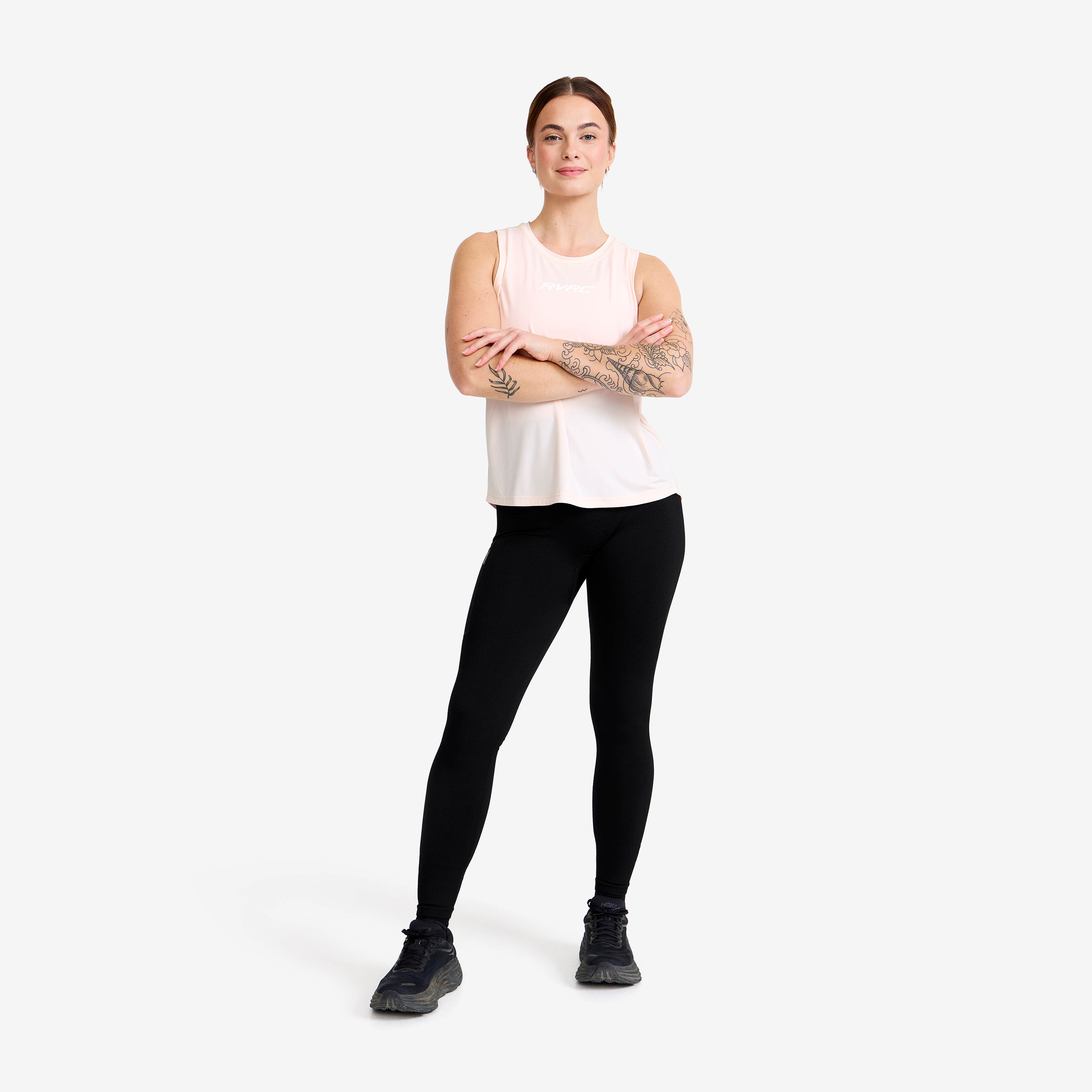 Power Active Tank Top Dame Pink Calcite