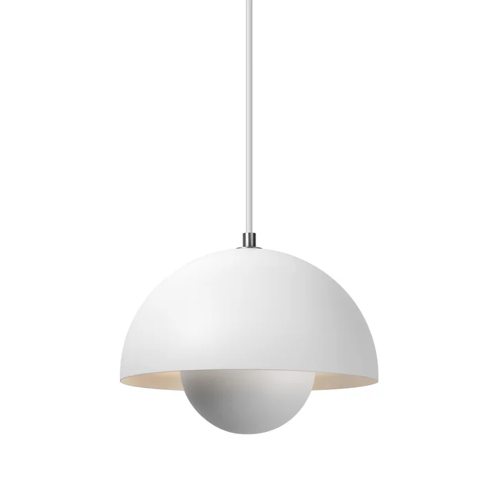 &Tradition - FlowerPot Pendelleuchte VP1, matt weiss