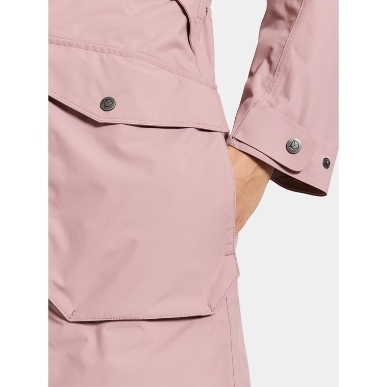 Didriksons Thelma Wns Parka 10 Oyster Lilac