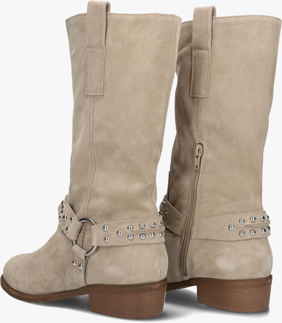 NOTRE-V beige notre-v enkellaarsjes 08-464