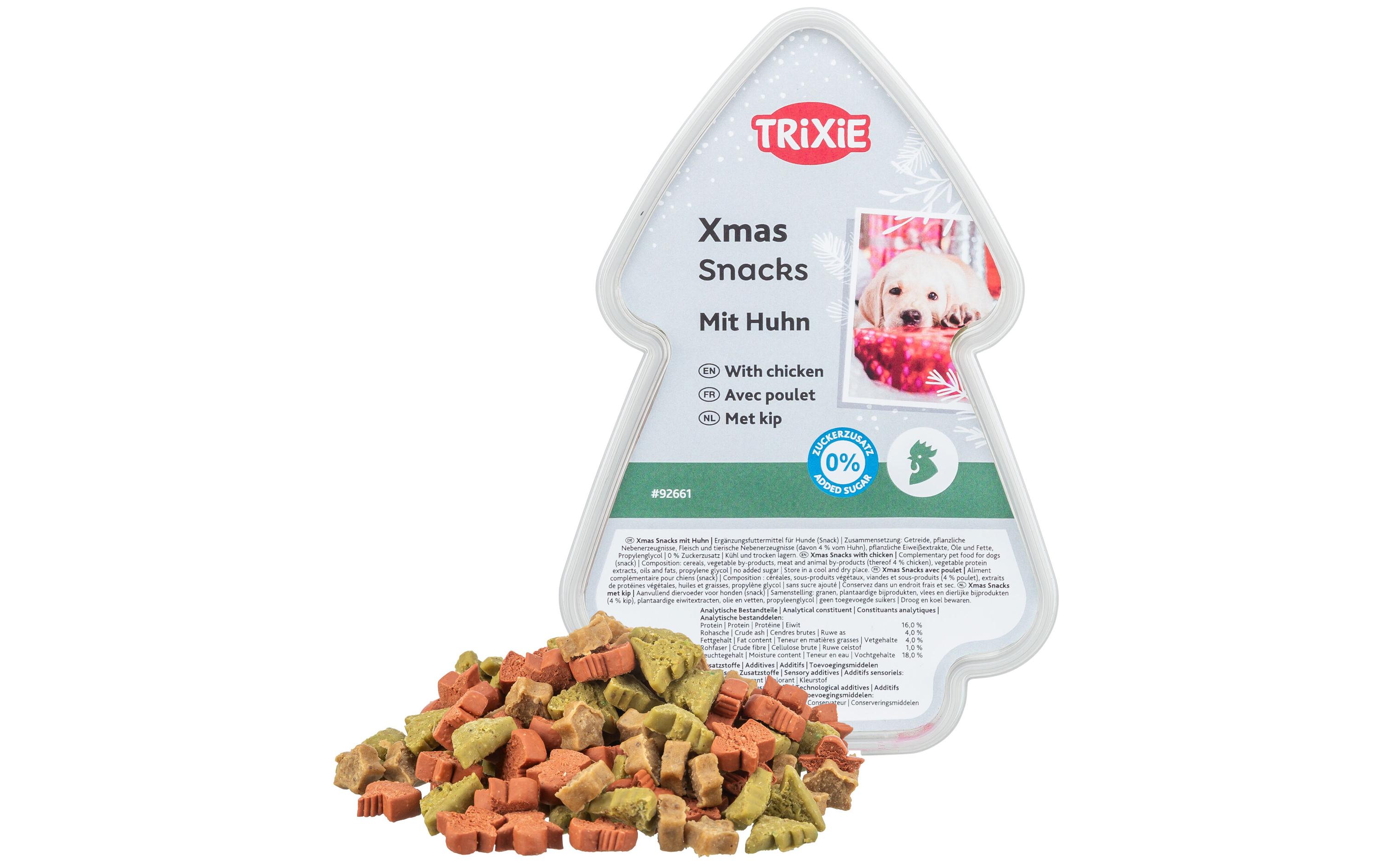 Xmas Snacks, 500 gSnack für Hunde in Weihnachtsverpackung