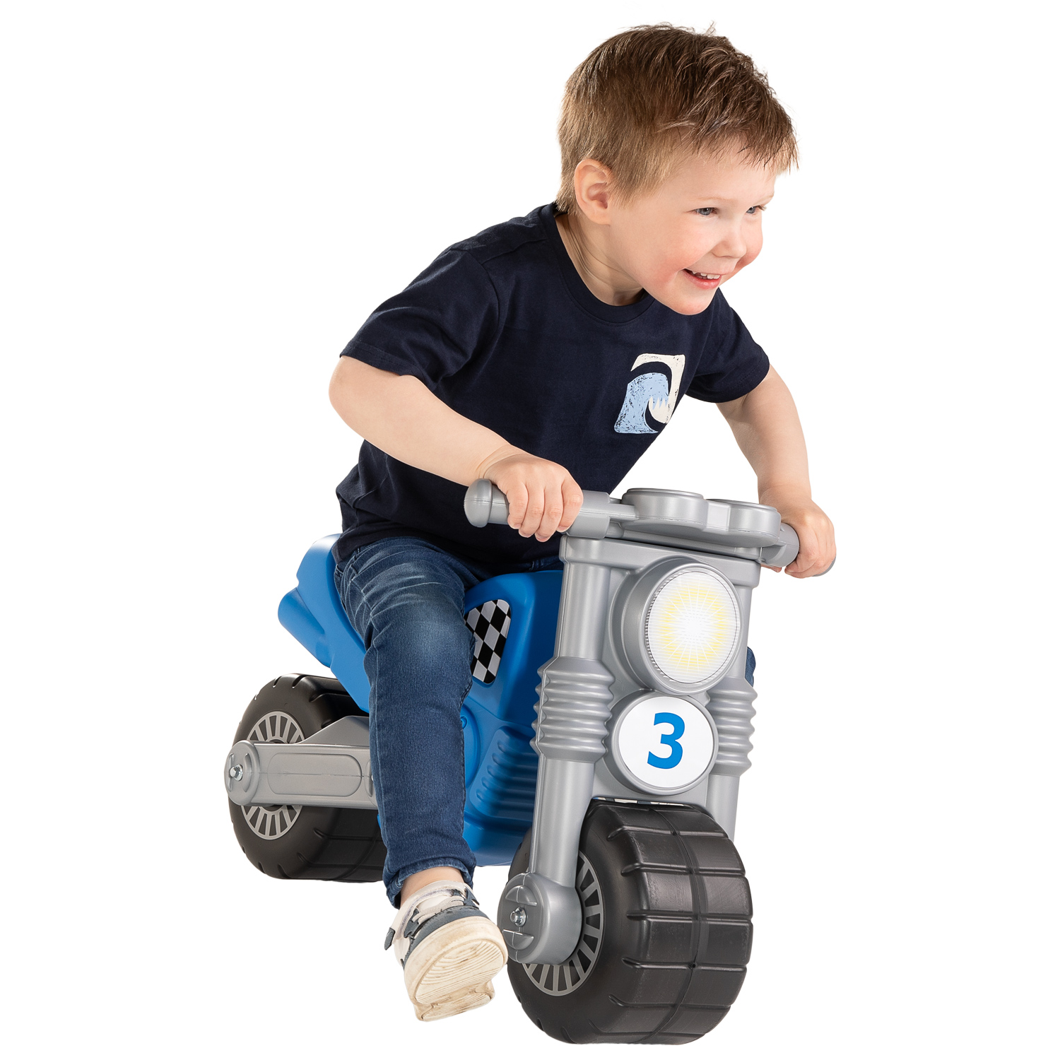 Cavallino Motor Blauw Loopfiets