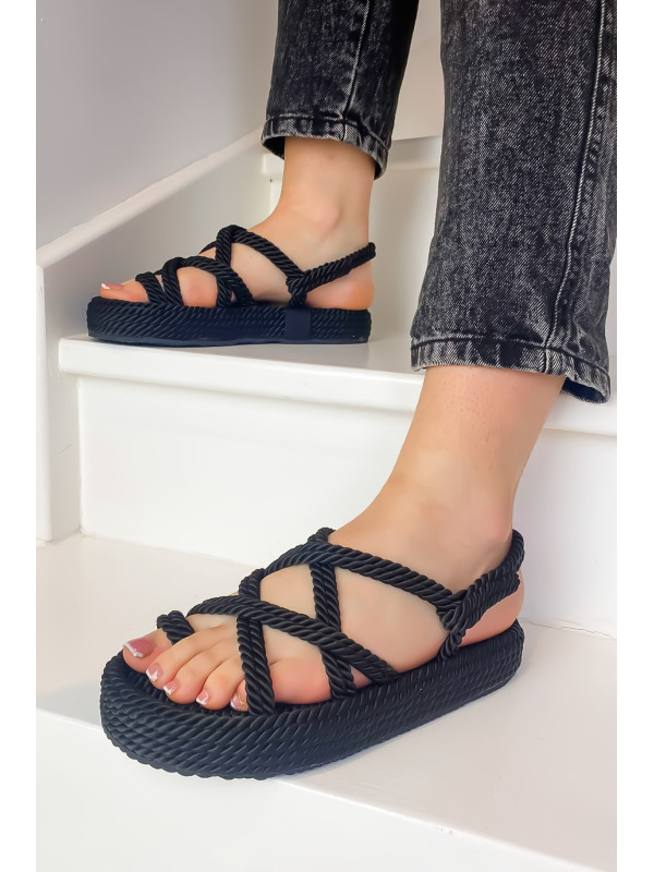 Semerdjian - Sandales 402 Noir