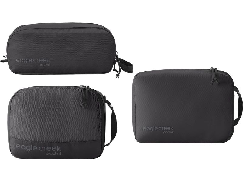 eagle creek Pack-It Overnight Set Schwarz Kleiderbeutel-Set