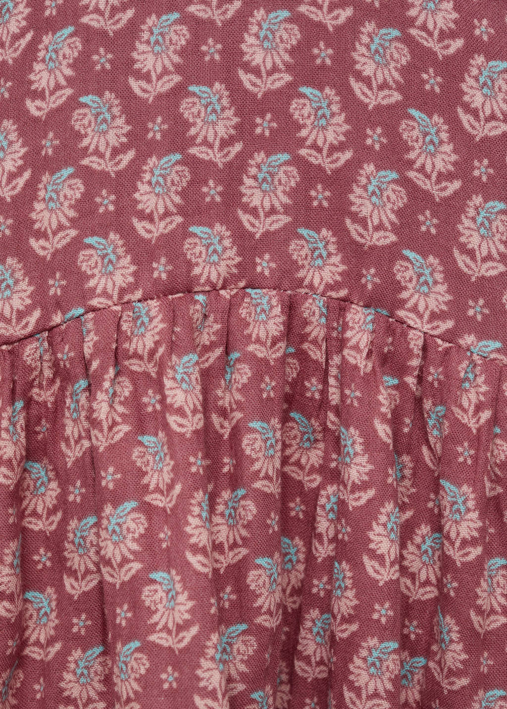 Mango Kids korte jurk oudroze