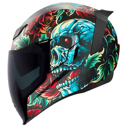 Casque Icon AIRFLITE - MIPS OMNICRUX - Vert / Rouge