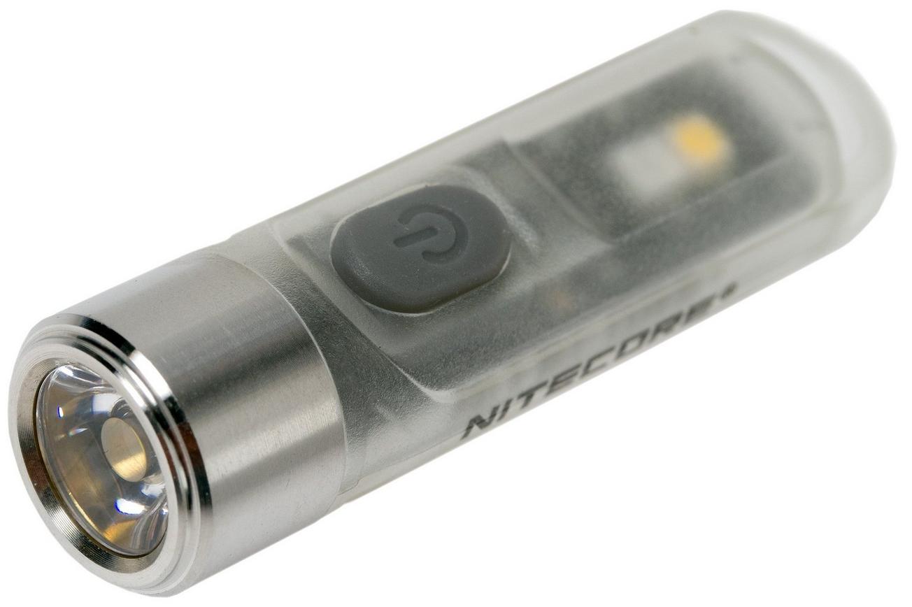 Nitecore TIKI Glow In The Dark oplaadbare sleutelhangerzaklamp, 300 lumen