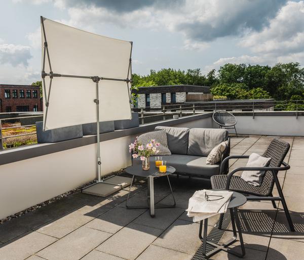 Suncomfort by Glatz Balkonschirm Flex Roof,
