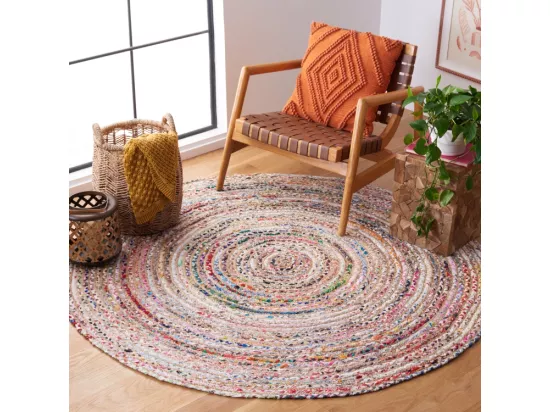 Tapis Beige & Multi 122 X 122 cm - Jessamine