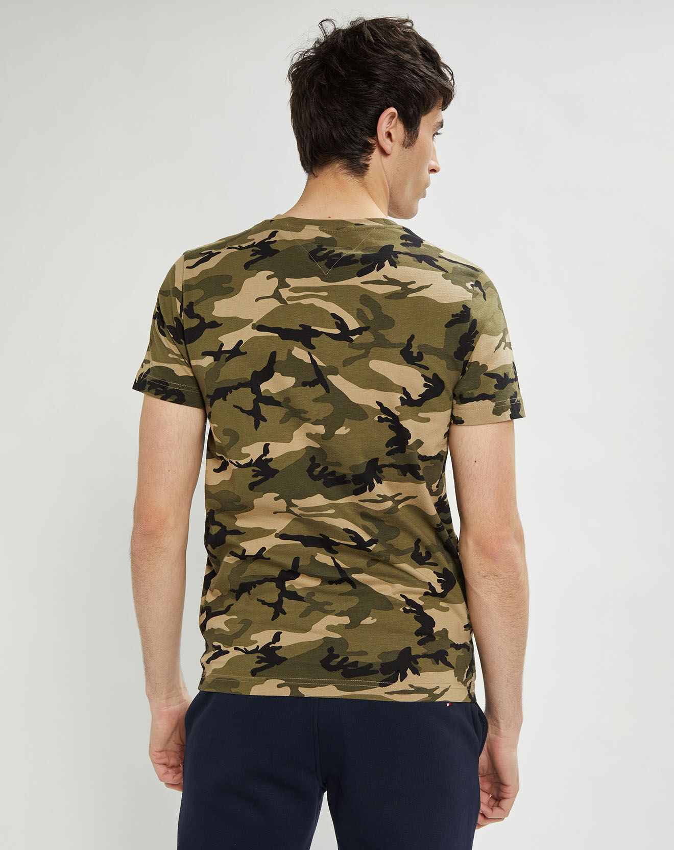Tommy Hilfiger T-Shirt Tommy Logo camouflage kaki