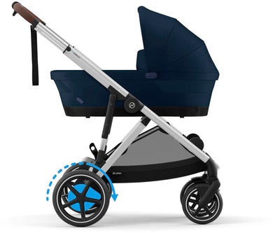 Cybex e-GAZELLE S Sportsvogn, Ocean Blue/Silver