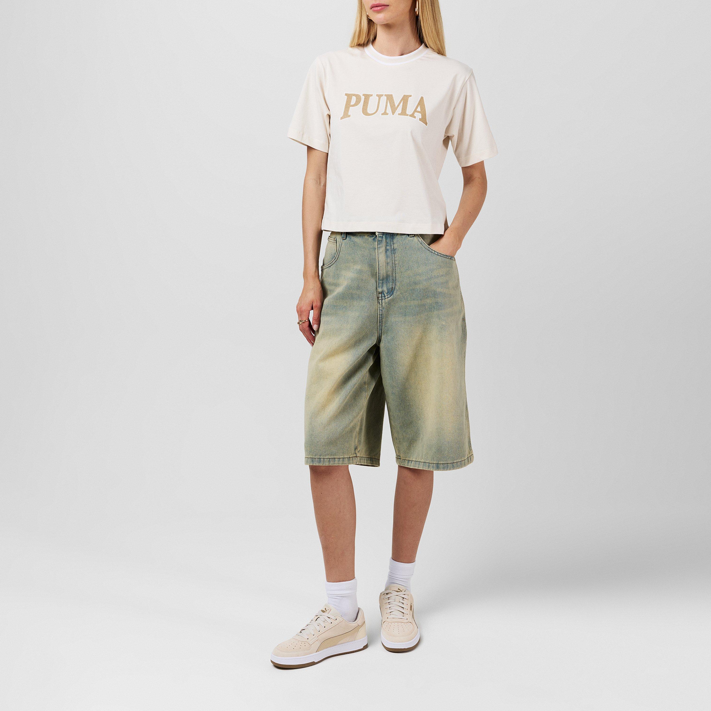 Puma Squad Graphic Tee T Shirt Womens