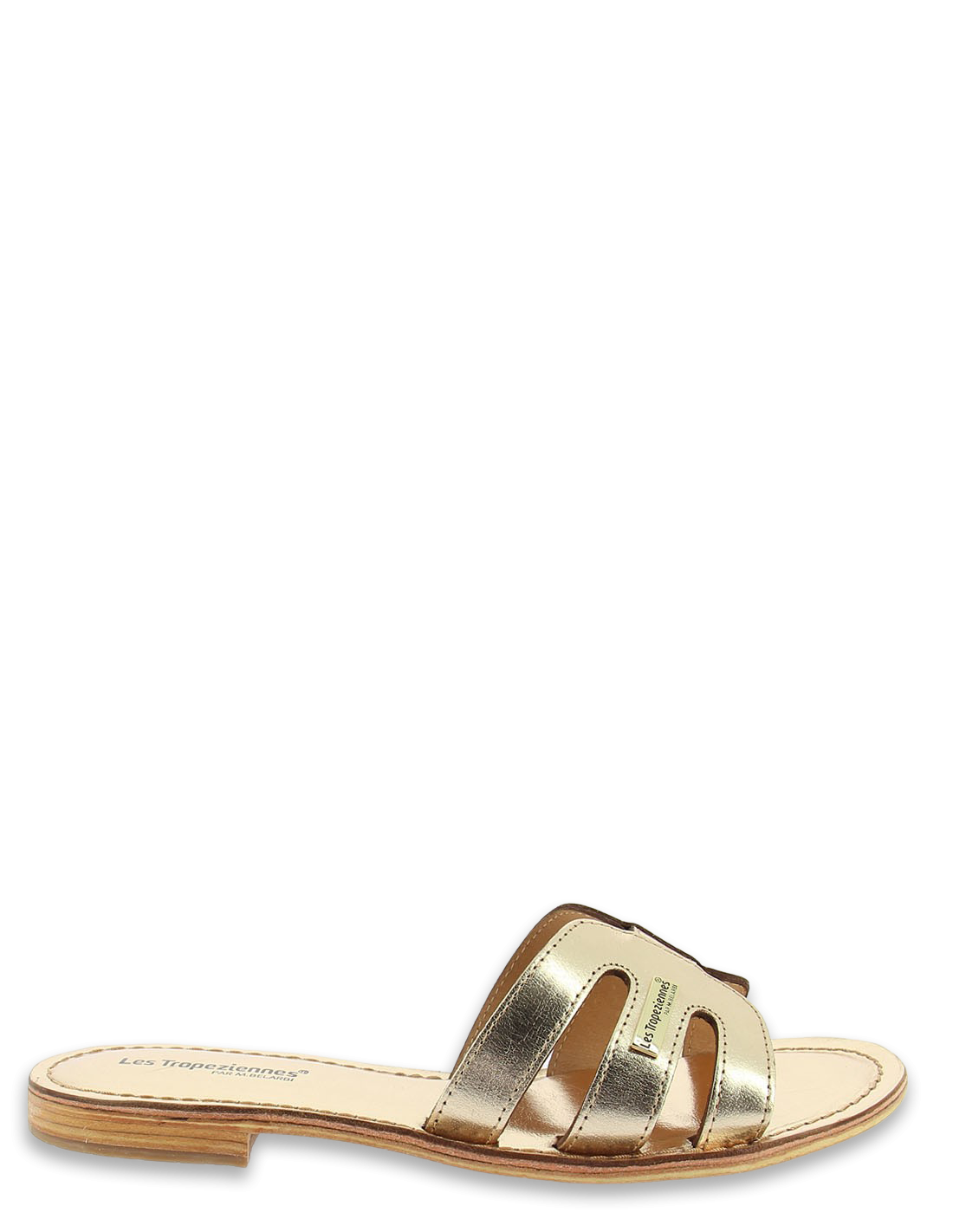 Les tropeziennes par M.Belarbi Mules femme Damia cuir Or