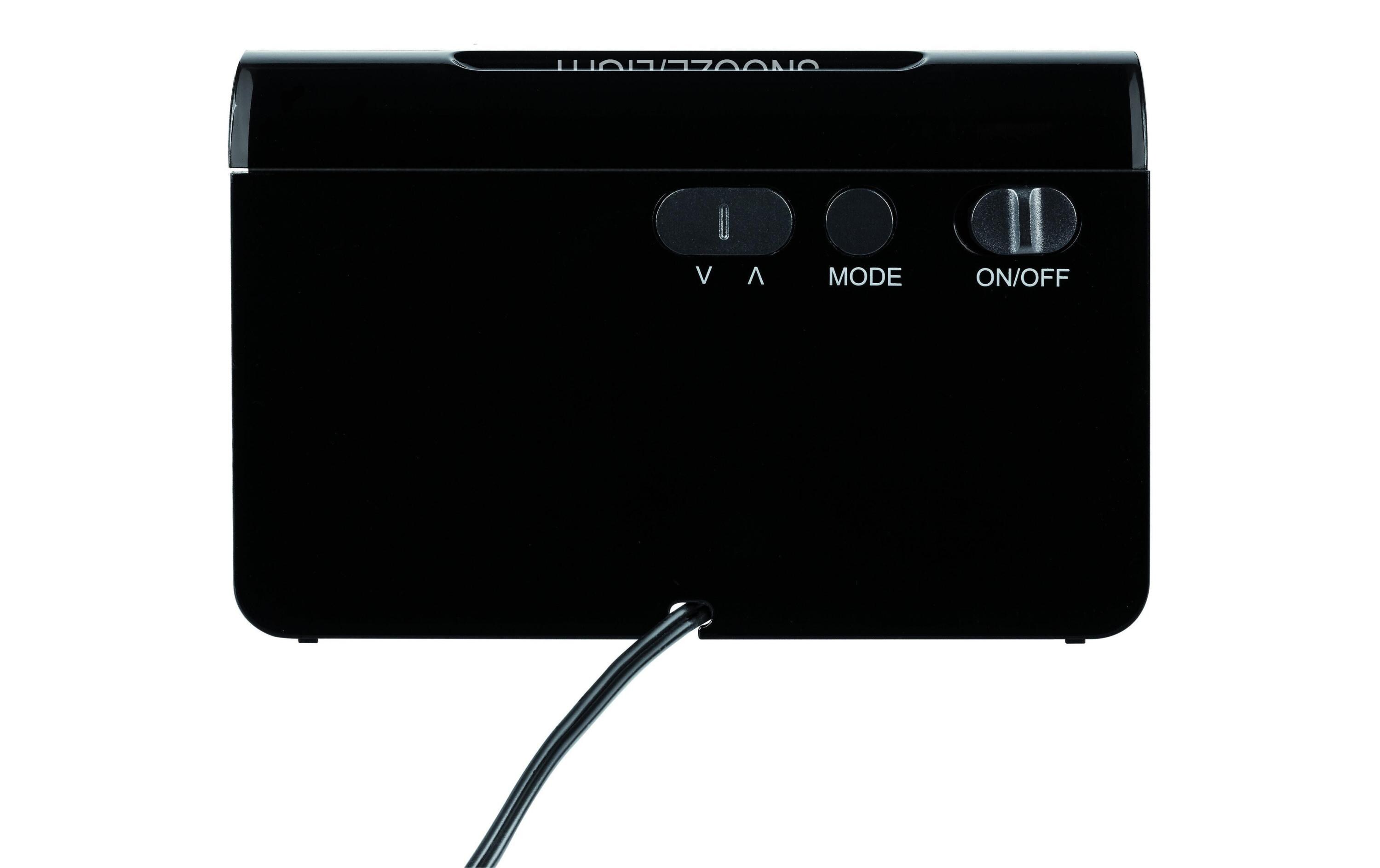 Funkwecker Icon Schwarz, WeissDigitaler Funkwecker
