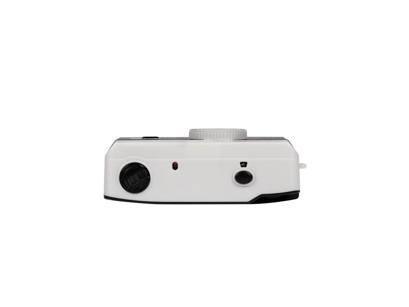 Ilford Analogkamera Sprite 35-II Black & Silver Kompaktkamera mit Blitz