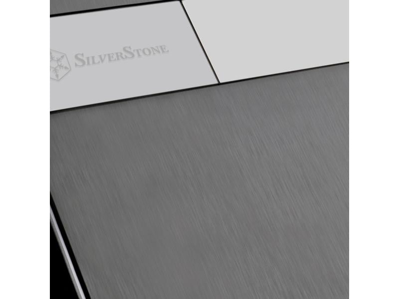 SilverStone PC-Gehäuse SST-SG11B Übersichtlich konzipiertes SFF-Gehäuse mit modernisiertem Layout