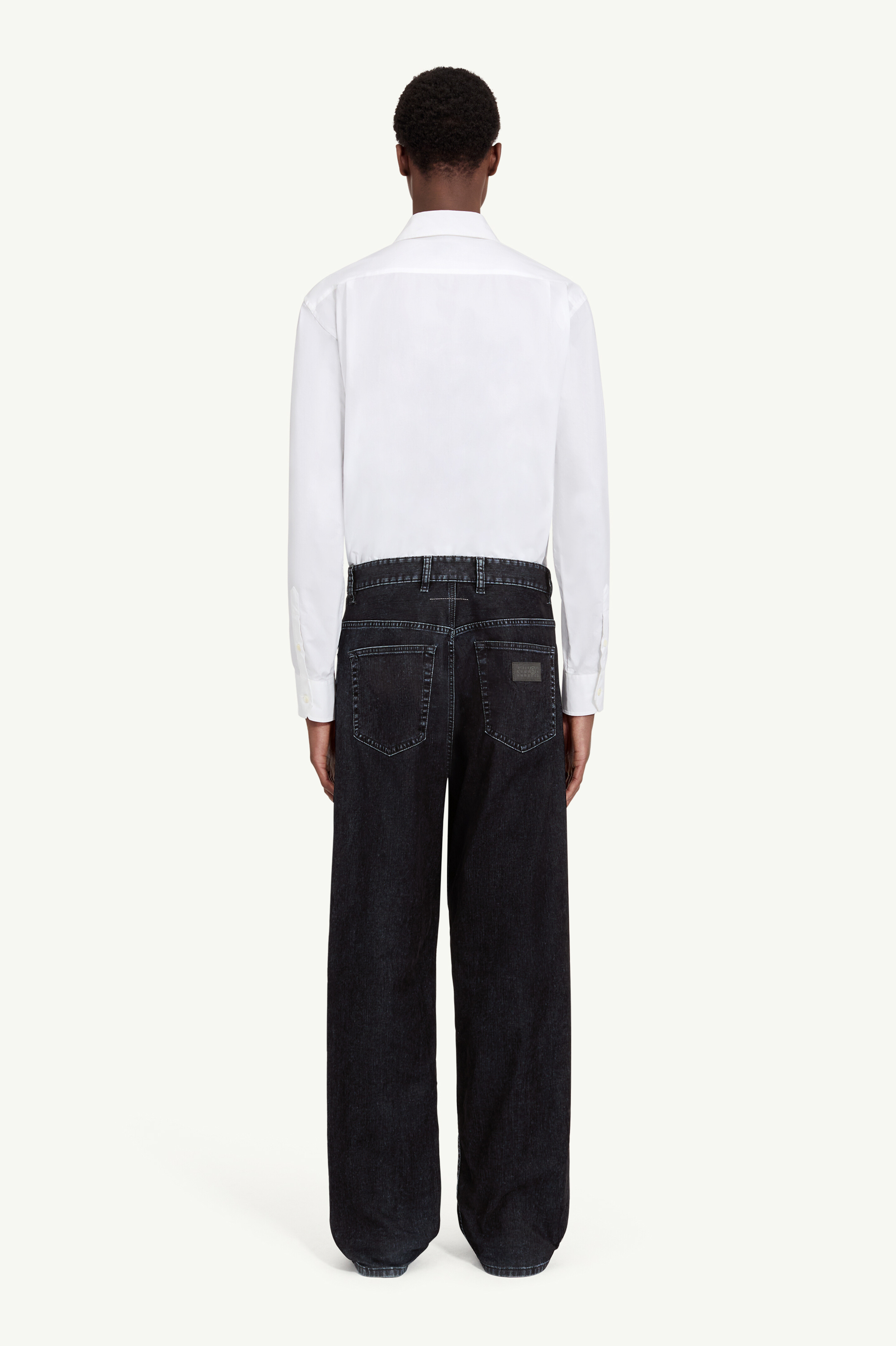 Jean ample lavé pour homme | MM6