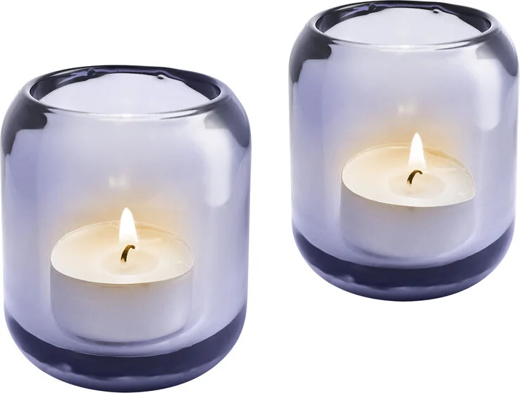 Eva Solo 2 Acorn fyrfadsstager Grape Lilla