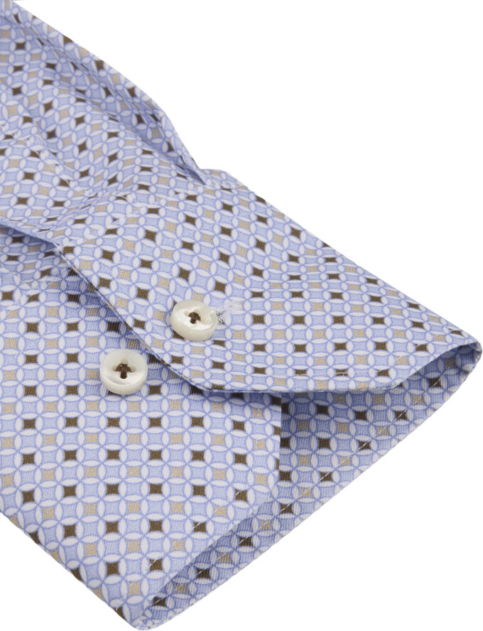 Stenströms Fitted Body, C75 RM cuff Blue