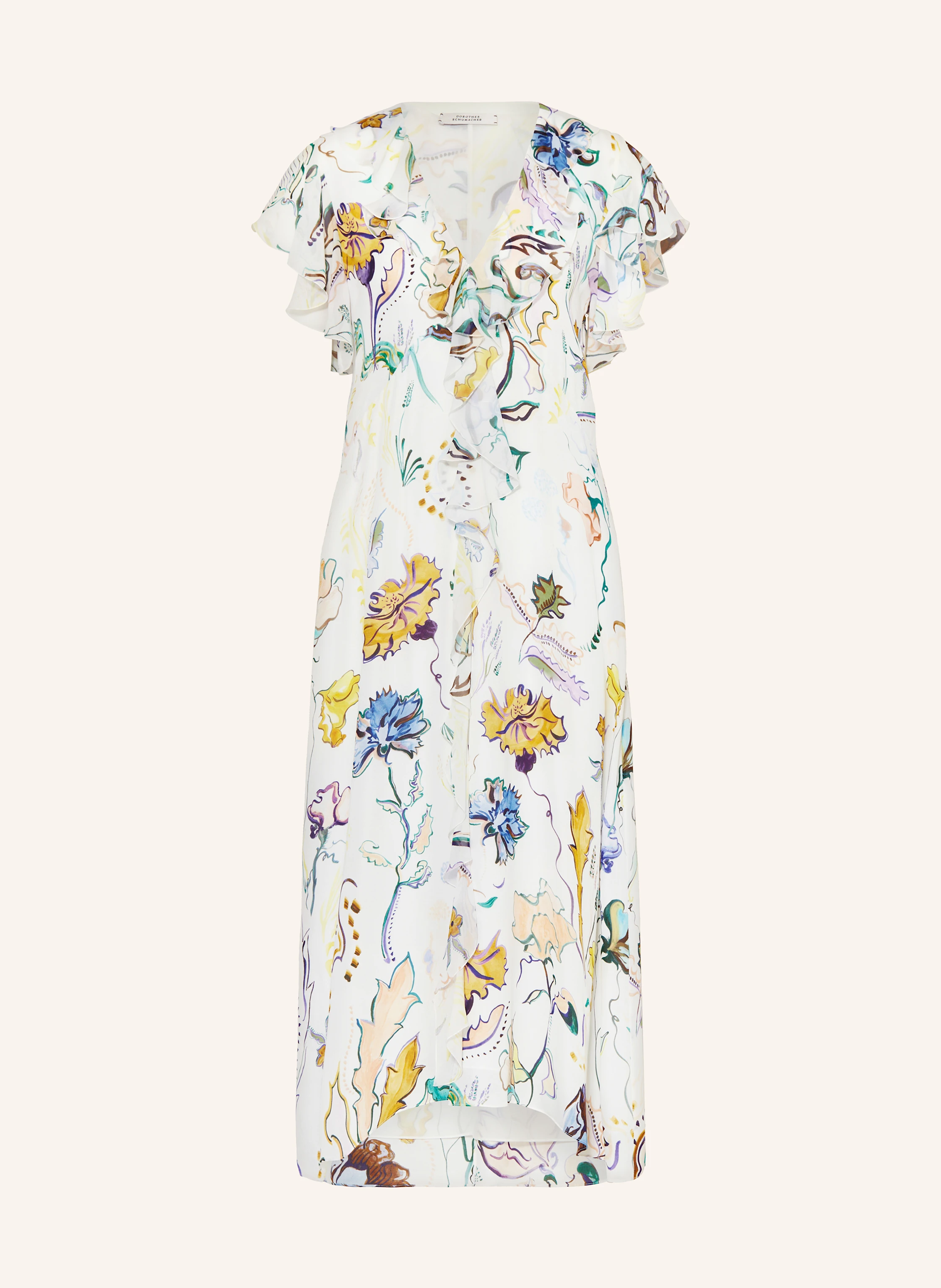 DOROTHEE SCHUMACHER Kleid FLORAL TWIST mit Volants
