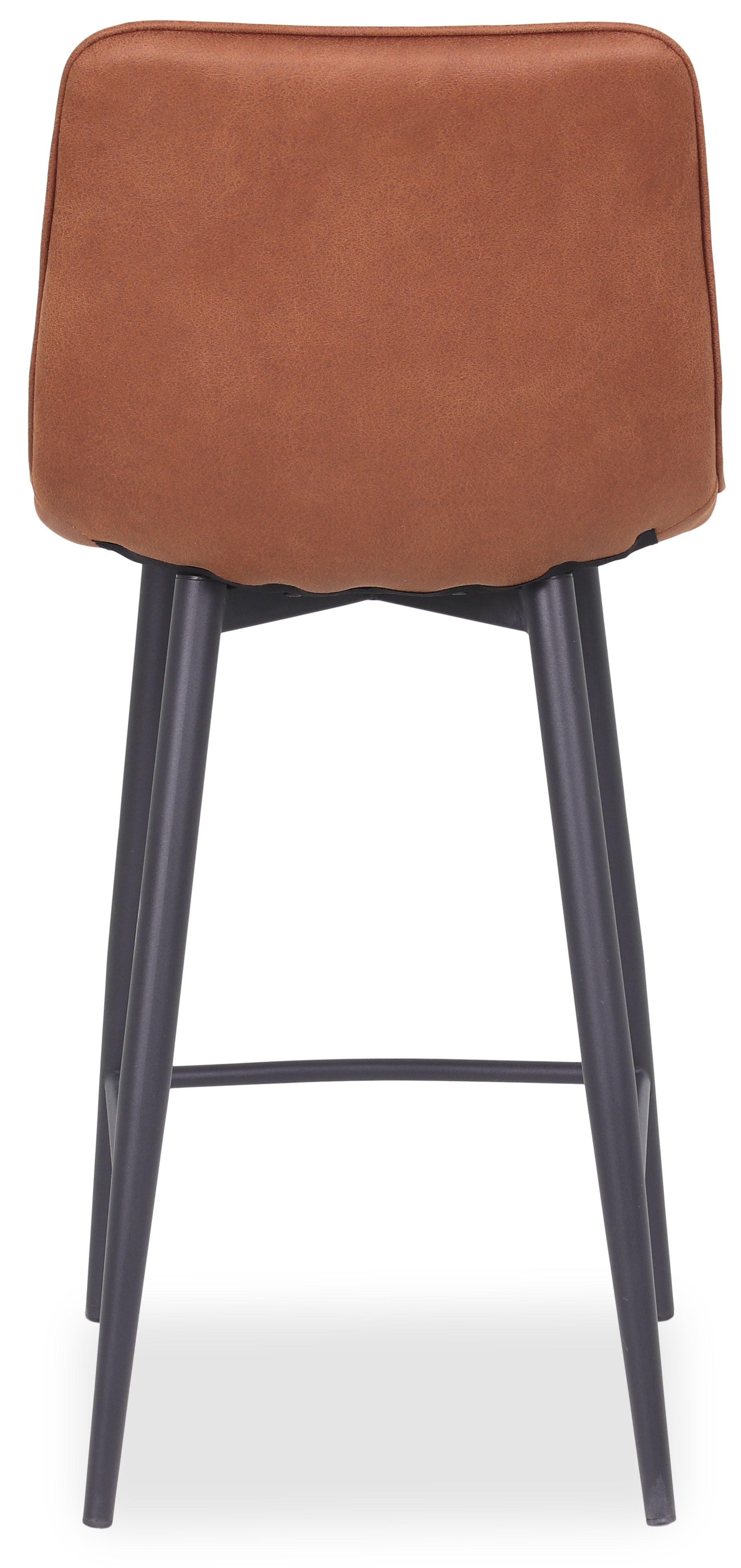 Barkruk - cognac microvezel Alford B45 x D48 x H94 cm