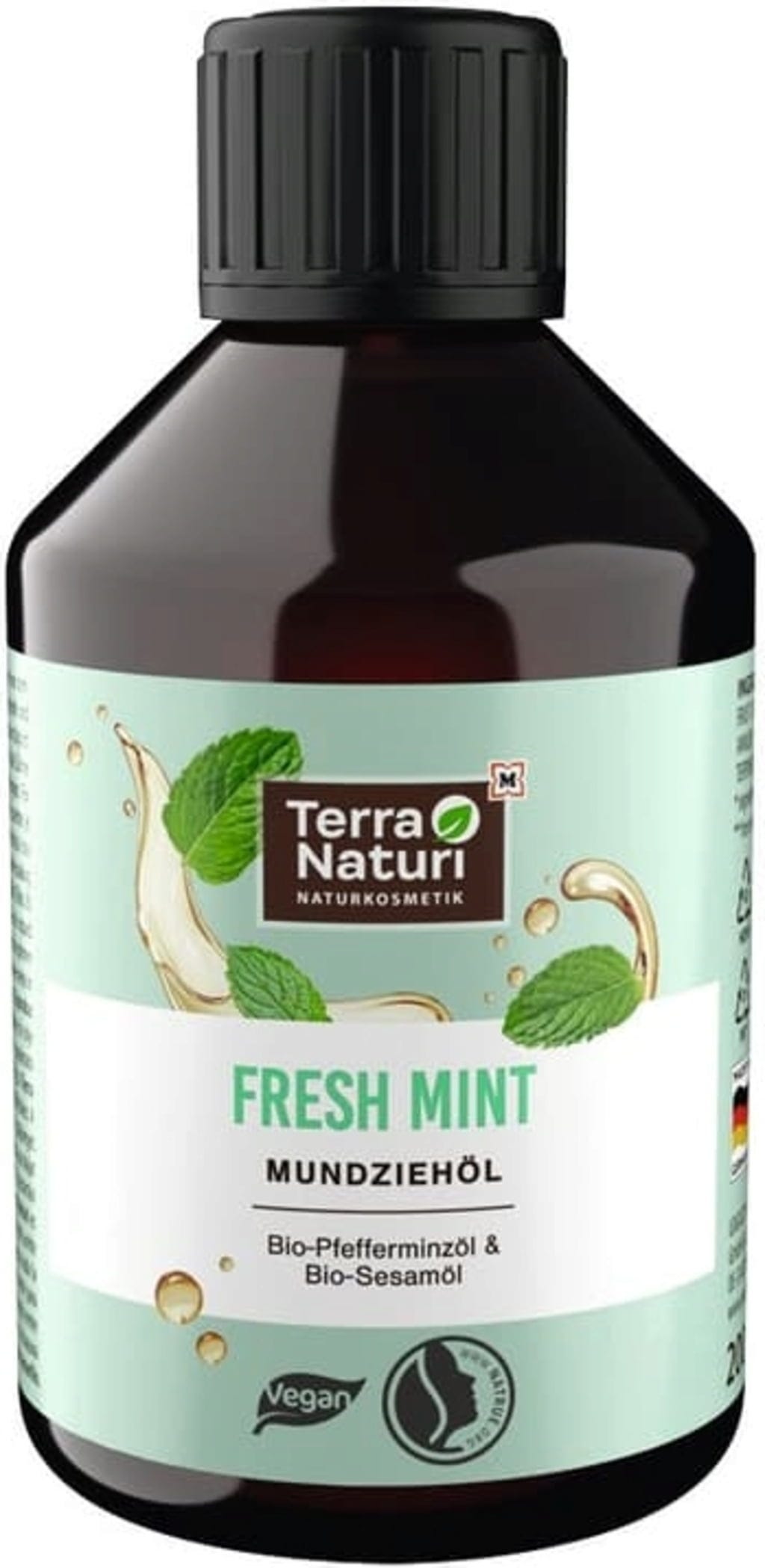 Terra Naturi  FRESH MINT Mundziehöl, 200 ml