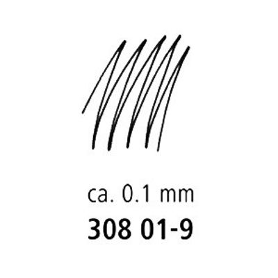 STAEDTLER pigment liner - Feutre fin - 0.1 mm - noir