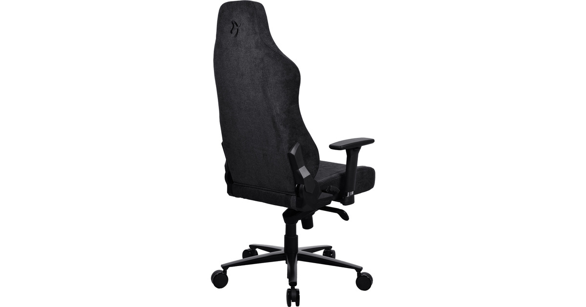 ArozziVernazza Soft Fabric - Pure Black gamestoel  (Zwart)