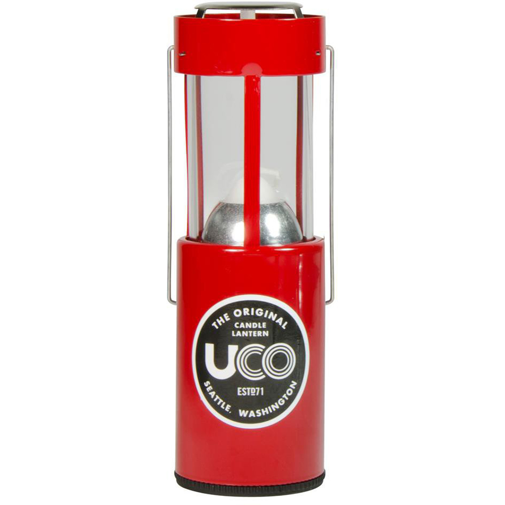 Uco - Lanterne Original Lantern + bougie Rouge