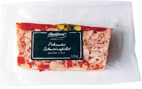 Bedford Pikantes Schweinefilet in Aspik