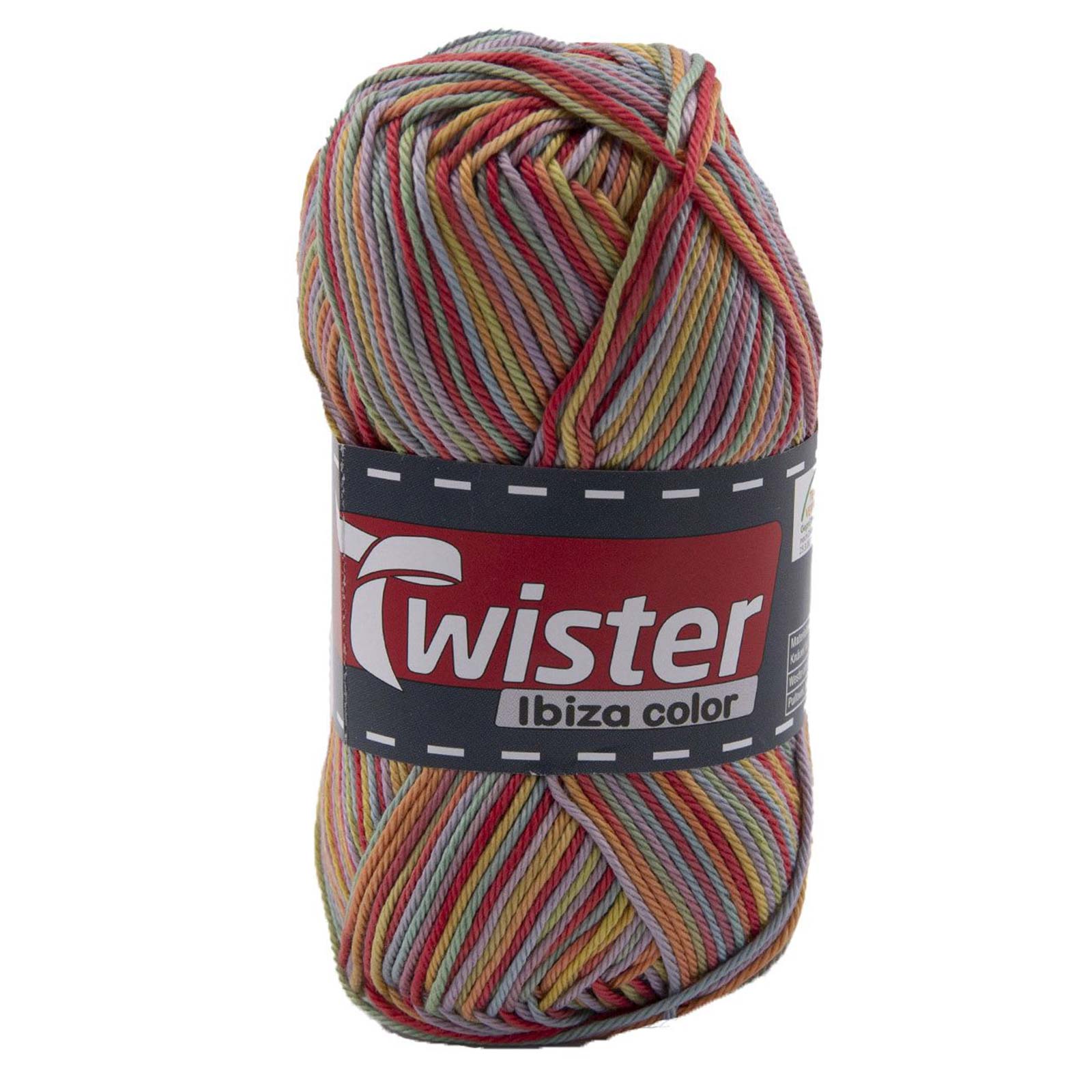 Strickgarn TWISTER IBIZA COLOR - clown- 50g
