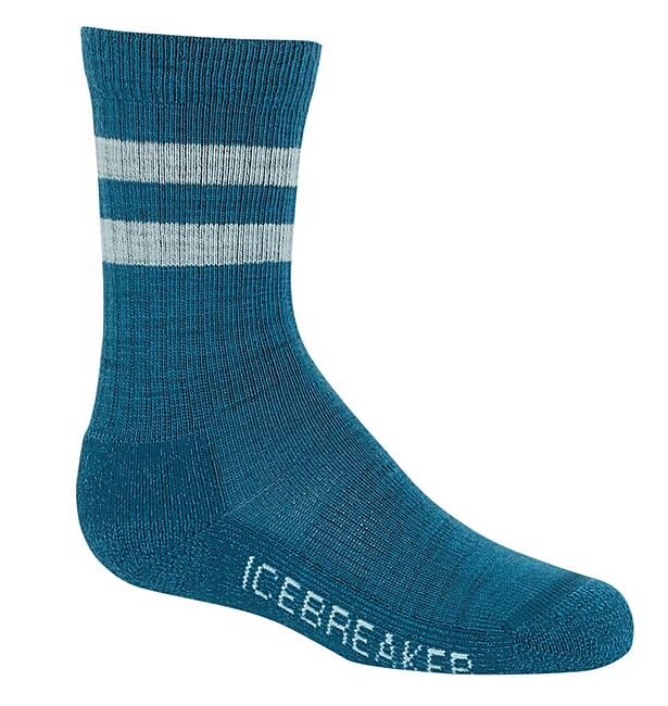 ICEBREAKER - CHAUSSETTES HIKE LIGHT CREW KINGFISHER