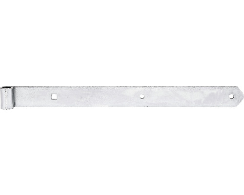 Scharniertype 8 rechte vorm lichtgewicht 500 x 16 x 45 mm verzinkt, dikke film gepassiveerd