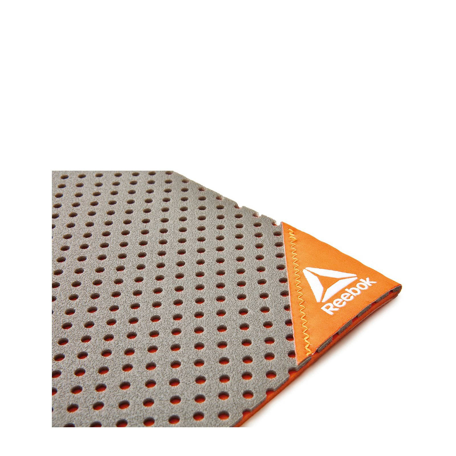 Reebok fitnessmat 5mm grijs/oranje