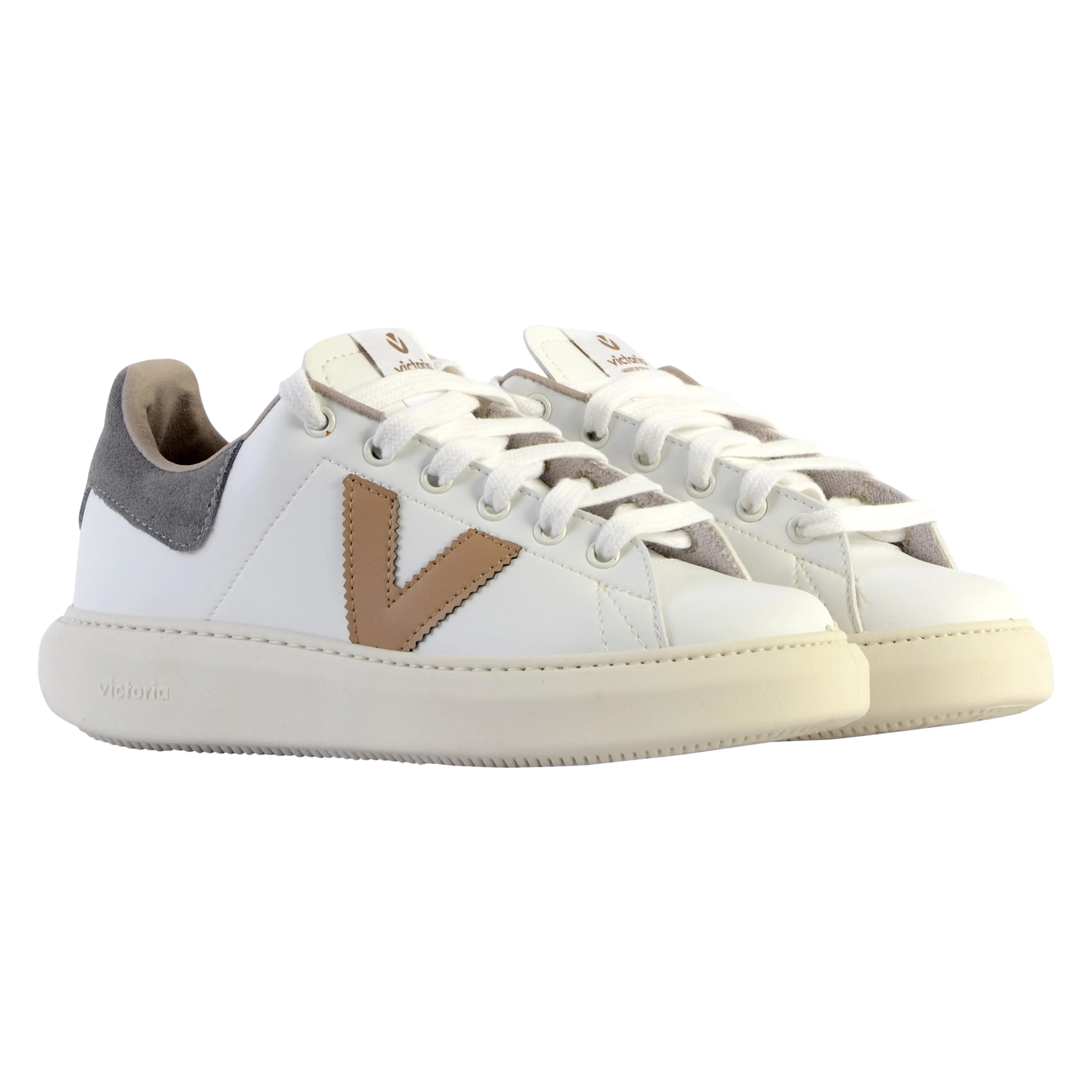 Basket basse à lacets | Beige