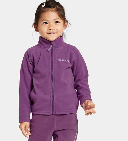 Didriksons Fleecejacke - Monte - Grape