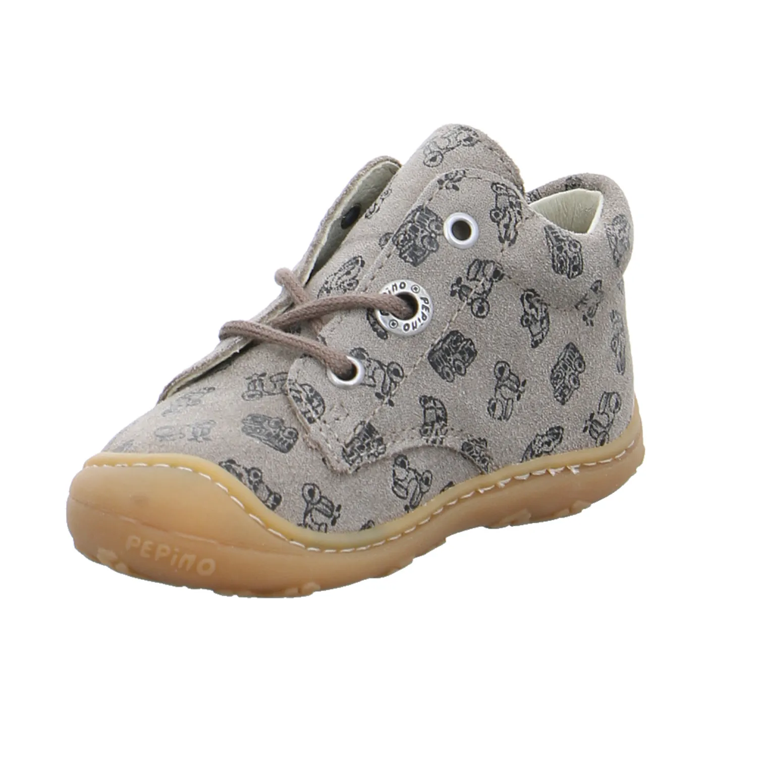 PEPINO Lauflernschuh Beige Leder  Bottine Unisex
