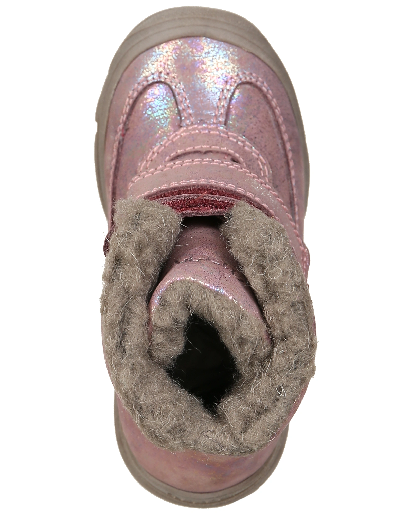Klettboots LINZ WOOL TEX HIGH in pink shine
