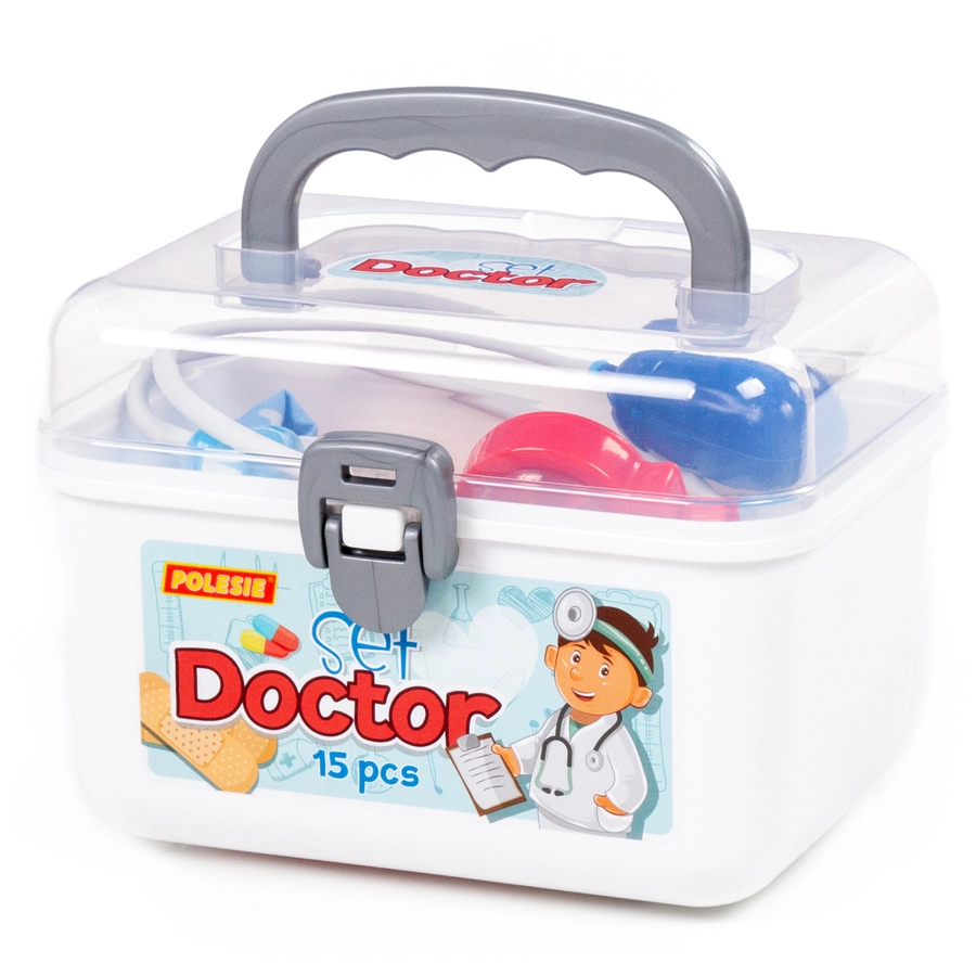 POLESIE® Doktorset Nr.16 im Koffer, 15-tlg.
