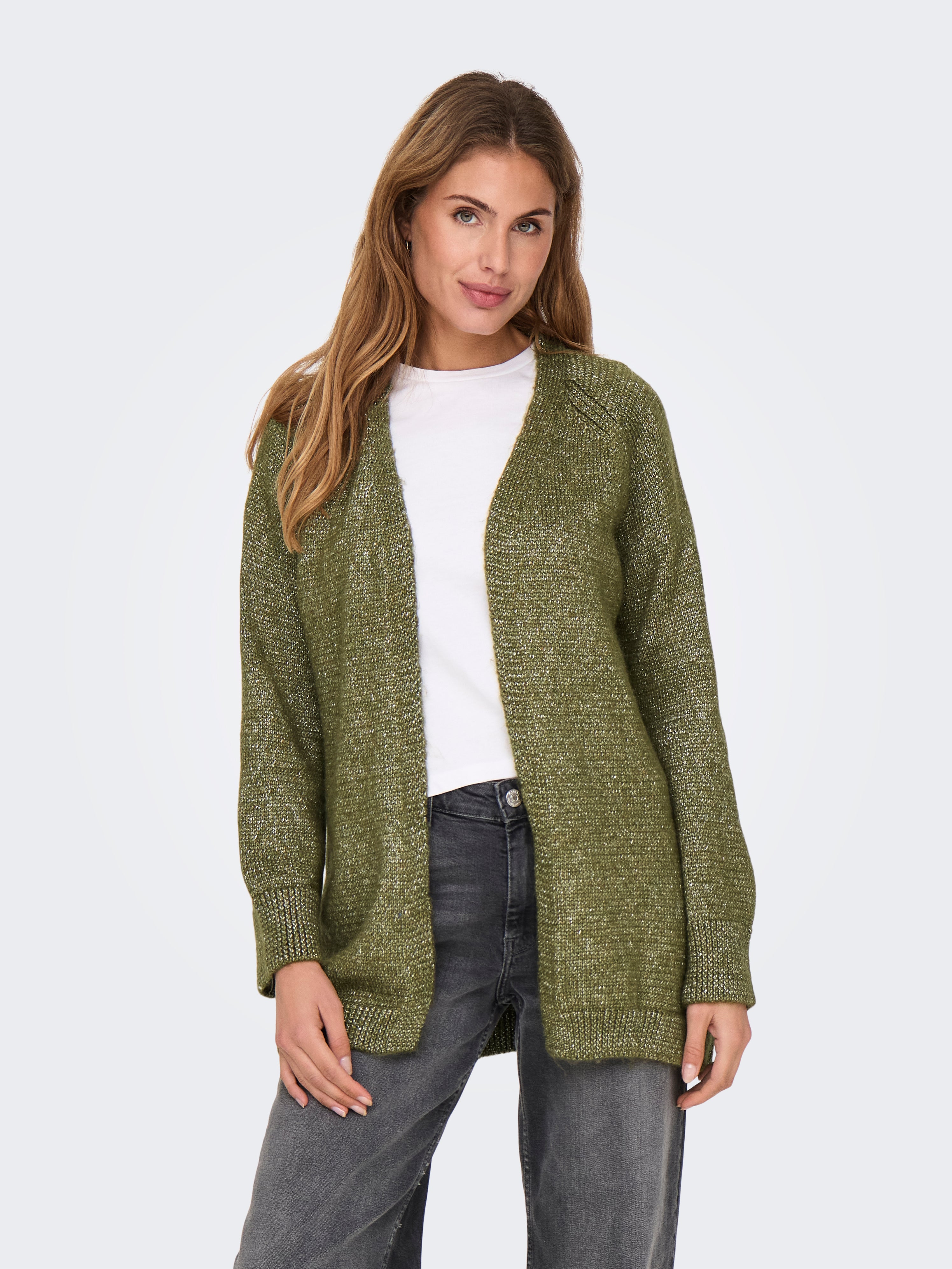 ONLBENIN Strickjacke Loden Green