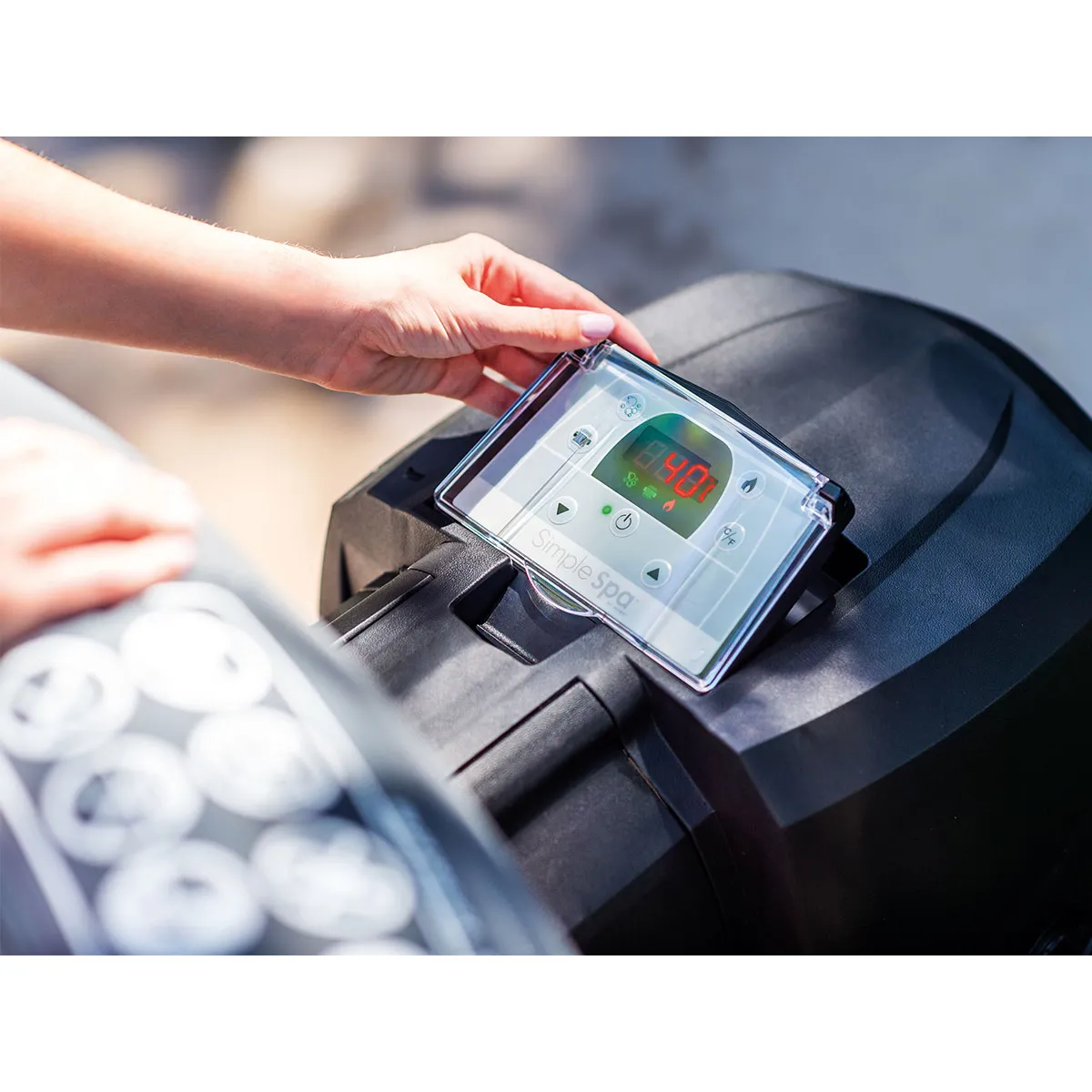 Intex PureSpa Access rond - Bulles 4 places
