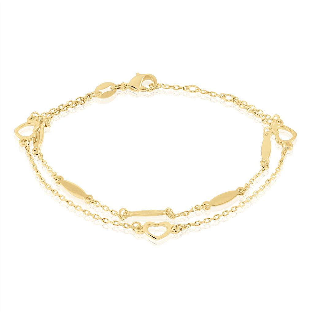 Bracelet Plaqué Or Leore