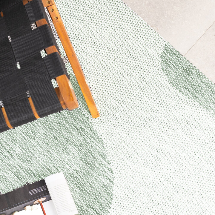Buitenkleed - Summer Swirl Groen
