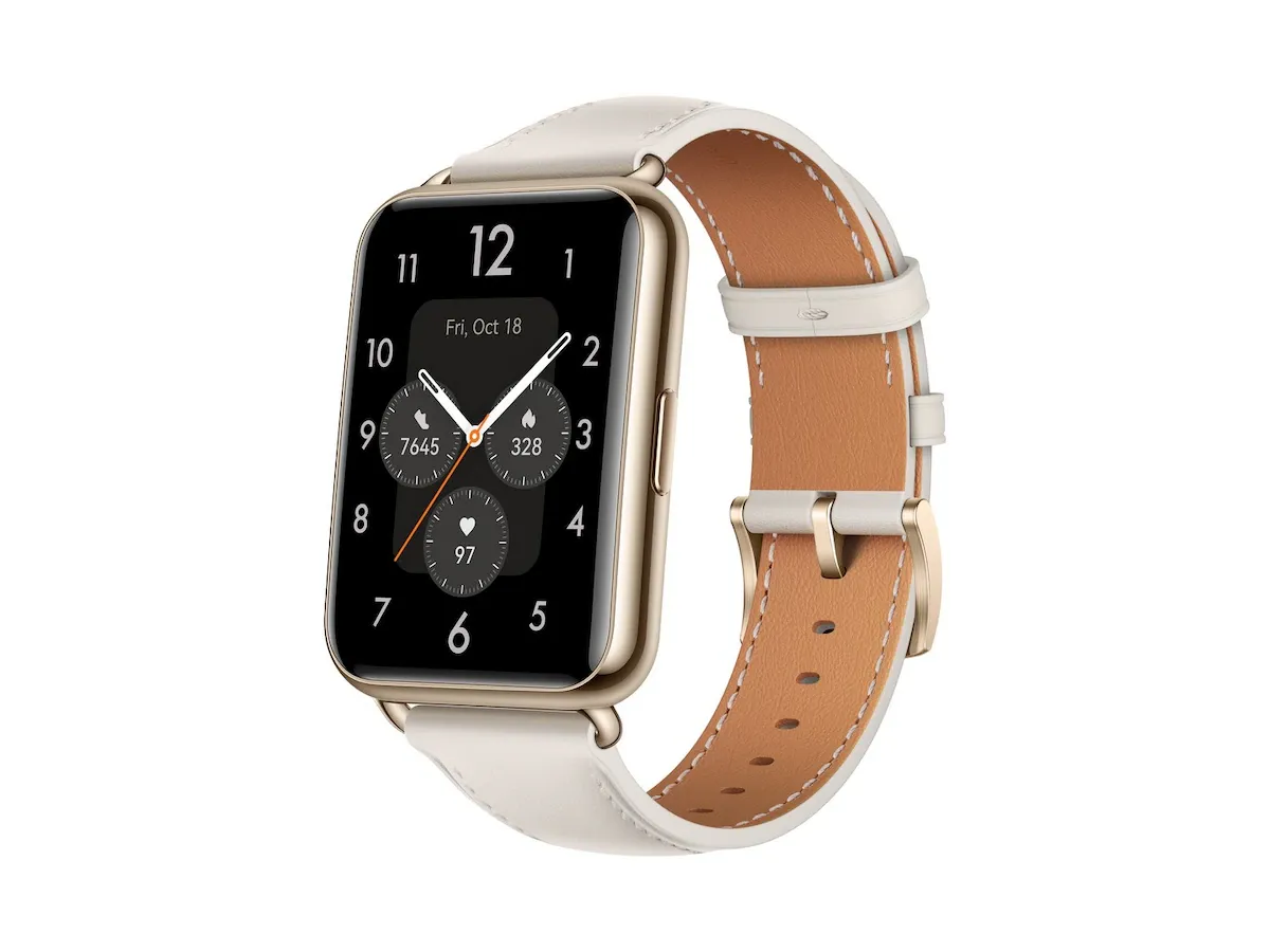 Huawei | Watch Fit 2 Classic - Smartwatch med rem - håndledsstørrelse: 140-210 mm - Hvid