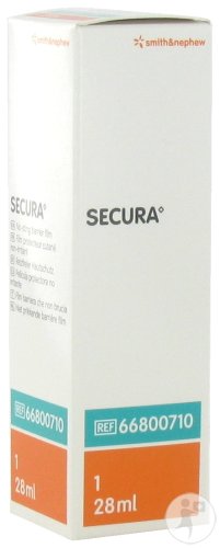 Smith&Nephew Secura No Sting Barrier Film Protecteur Cutané Spray Flacon 28ml (66800710)
